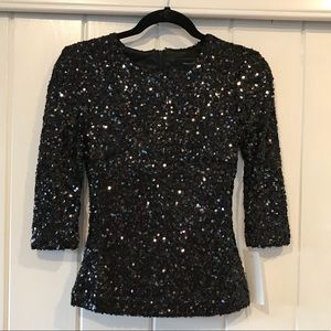 NWT French Connection Sequin Top